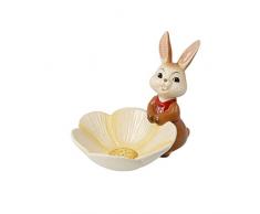 Goebel Ostern Figura de Conejo de Pascua, Porcelana, Multicolor, 12.50x16.50x13.50 cm