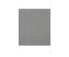 Gardinia Estor Plisado, Aluminio Plástico Poliéster, Gris, 60 x 130