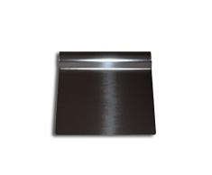 ELETTRO CENTER Espátula para Limpieza Tabla de Cortar Todo Acero Inoxidable 116 x 120 mm. Cod. 197