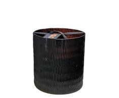 Onno Vela perfumada, color negro, 24 cm
