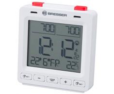 Despertador Radio controlado BRESSER MyTime Easy II Blanco