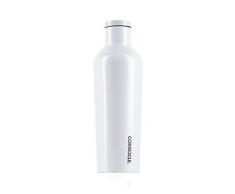 Corkcicle Cantina botella de agua modernista color blanco para mujer,
