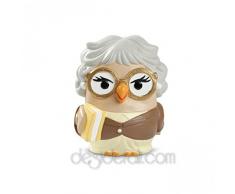 Studio Egan ML18GU/2IN - Estatuilla de Profesora, Modelo bÃºho, de cerÃ¡mica, Multicolor, 8Â x 8Â x 10Â cm