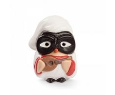 Studio Egan ml18ms/2PU Figura Pulcinella, cerámica, mutlicolore, 8 x 8 x 10 cm