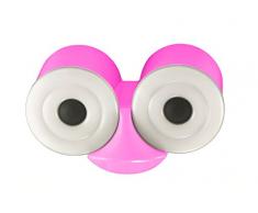 Outlook Design v84d000061 Cuculo Porta Papel higiénico de Pared Doble, Fucsia