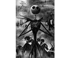 Erik GPE5352 Poster Disney Nightmare Before Christmas Jack Skellington, Oscuros, 61 x 91,5 cm