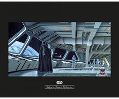 Komar Wandbild Von Star Wars Classic RMQ Vader Commando Deck | Kinderzimmer, Jugendzimmer, Dekoration, Kunstdruck | ohne Rahmen | WB160-50x40 fotomural, carbÃ³n