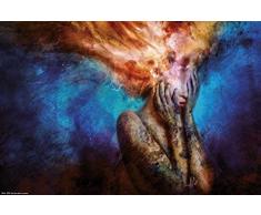 Grupo Erik Poster Mario Sanchez NEVADO Psycho CLIMATIC, Multicolor, 61X91,5 CM