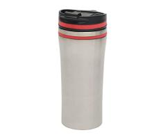 TOPICO LIBERICA Vaso térmico, Acero Inoxidable, Silicona y plástico