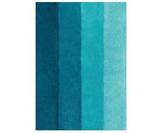 Spirella colección Four, Alfombrilla de Ducha 55 x 65,90% Polyester-10% AcrÃlico,Negro, petróleo, 65 x 55 x 25 cm
