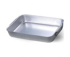 Unbekannt Tostador Rectangular Esquinas Redondas para Espesor Pesados MilÃ­metros 3 Serie Alta con Asas Enlace mÃºltiple, 50X33 cm de diÃ¡metro cod.ALMA15050