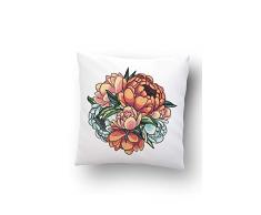 Lulu Home - Funda de Almohada, Multicolor, 45 x 45 cm