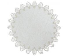 Plauener Spitze 3086L_11 Nizza - Tapete, diseño bordado