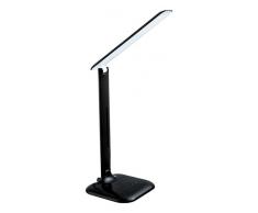 Eglo 93966 lámpara de escritorio, metal, integrado, Negro