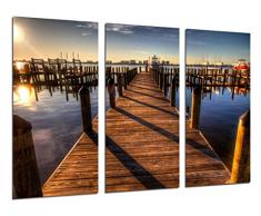 Poster FotogrÃ¡fico Paisaje Pasarela Rio TamaÃ±o total: 97 x 62 cm XXL