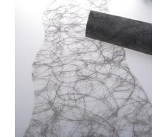 Deko AS GmbH sizoweb Mesa Banda Onda Interfaz Oscuro Aprox. 25 cm Rollo 25 Metros – 64 W 032 de R 250