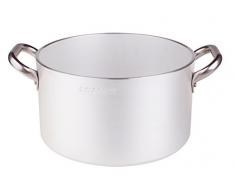 Pentole Agnelli ALMR110460 Cacerola cilÃndrica Alta Radiante, Aluminio Profesional 5 mm, 60 cm