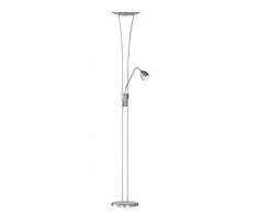 WOFI Lámpara de pie Integriert, 12 W, Blanco 23 x 23 x 135 cm