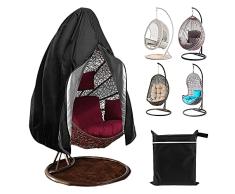 Manta para Silla Colgante 210D, Tejido Oxford Resistente, Funda de sillÃ³n suspendida, Impermeable, Cortavientos y antiUV, Funda de protecciÃ³n para Huevos con Cierre de Cremallera (01)