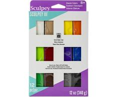 Sculpey III ISCS3VMB6 - Compuesto de Modelado para Escultura