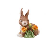 Goebel Ostern Figura de Conejo de Pascua, Porcelana, Multicolor, 8x6.50x9 cm