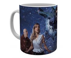GB Eye Doctor Who - Taza con diseÃ±o de Navidad, Multicolor