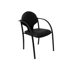 Piqueras y Crespo Pack 2 sillas Hellin SillerÃ­a, Negro, Estandar