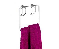 Wenko Toallero aro Premium, Acero Inoxidable, Plata, 4x17x17 cm