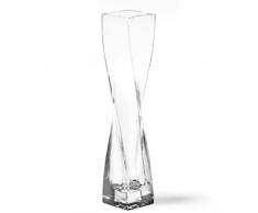 Leonardo 14085 Swirl - Jarrón (30 cm), transparente