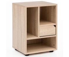 Wohnling WL5.699 Sonoma - Estantería, Madera, 40 x 55 x 45 cm