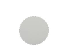 Einweggeschirr & Besteck Vajilla Desechable & Cubiertos 95359Â 500Â Tarta Documentos, cartÃ³n [RC], Redondo, diÃ¡metro 18Â cm, Color Blanco