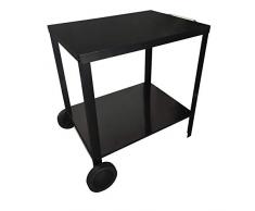 Happy Garden Carrito Bar Exterior PORTIMAO para Plancha - Carrito Auxiliar con Ruedas