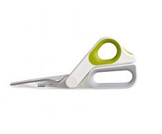 Joseph Joseph PowerGrip Tijeras de Cocina con Agarre Integrado para Pulgar, Multicolor
