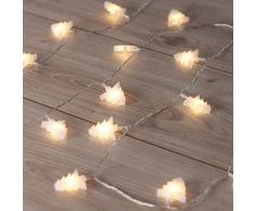 DecoKing Guirnalda con luz LED, Marca: Christina