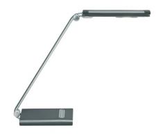 MAUL 8202295 9W LED A Plata lámpara de mesa - Lámparas de mesa (Plata, Aluminio, Salón, Oficina, Estudio, II, 12 bombilla(s), 9 W)