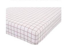Catherine Lansfield Bajera Cama 90, 100% AlgodÃ³n, Red, 90x200