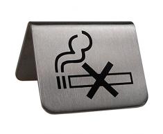 Decor ServiceÂ âÂ Expositor de Mesa, Acero Inoxidable, Plata, 5.2Â x 3.5Â cm