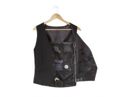 Umbra 299010-040 Organizador de joyas Chaleco Negro