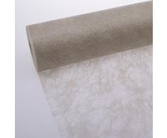 Deko AS GmbH sizo Flor Mesa Banda Nogal 60 cm Rollo 25 Metros – 60 – 600 – 25 – 039