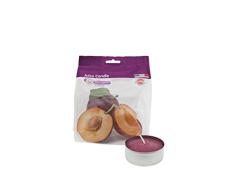 Cereria de Giorgio Concentrado de Vela Maxi Tealight perfumadas Alla Frutas, Cera, Ciruela, 5.9Â x 5.9Â x 2.3Â cm, 5Â Unidad