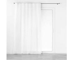 Douceur dIntérieur, Visillo con Trabillas Ocultas (140 x 240 cm) Haltona Blanco, Efecto Lino Tejido