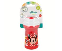 Disney 45397 Vaso Toddler Premium con Tapa, Multicolor