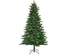 Black Box Trees 385776 - Árbol de Navidad artificial (185 cm de alto, 112 cm de diámetro, 898 ramas), color verde