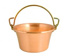 LAR Paiolo de Cobre Marca Mango de Arco D. 30Â cm Olla Polenta