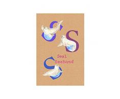 Komar Wandbild Von ABC Animal S | Poster, Bild, Wohnzimmer, Schlafzimmer, Dekoration, Kunstdruck | ohne Rahmen | P036S-30x40 fotomural, carbÃ³n