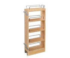 Rev-A-Shelf - Organizador de Pared para Armario de 12,7 cm, marrón, 8 in.