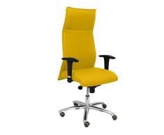 Piqueras Y Crespo (PIQU7) Sillón Albacete XL Bali Amarillo hasta 160kg Sillas de Oficina, Talla unica