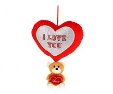 Bimar Peluche Oso 12 cm Colgando Corazon 25 cm