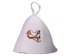 GMMH Fieltro para Sauna, Sombrero Sombrero Gorro para Sauna de Tapa Sombrero de Fieltro 5177 â 1104