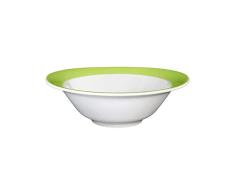 Seltmann Trio - Cuenco de Postre Redondo con Relieve (16 cm, 2 Piezas), Color Verde